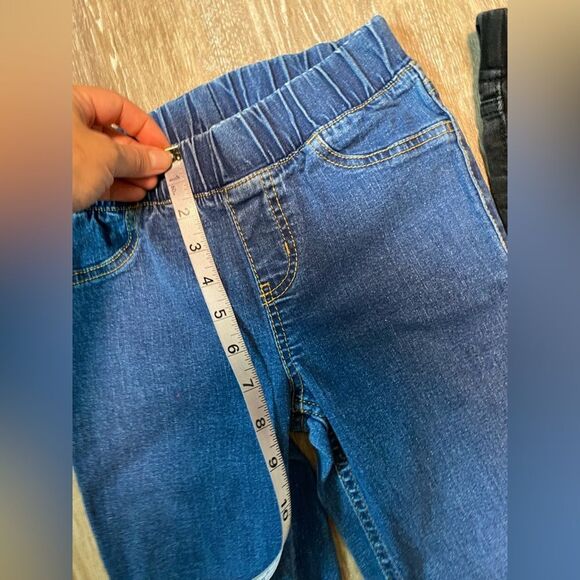 Girls Bundle of 4 Pull-On skinny jeans jegging school uniform pants 10 - Picture 6 of 13